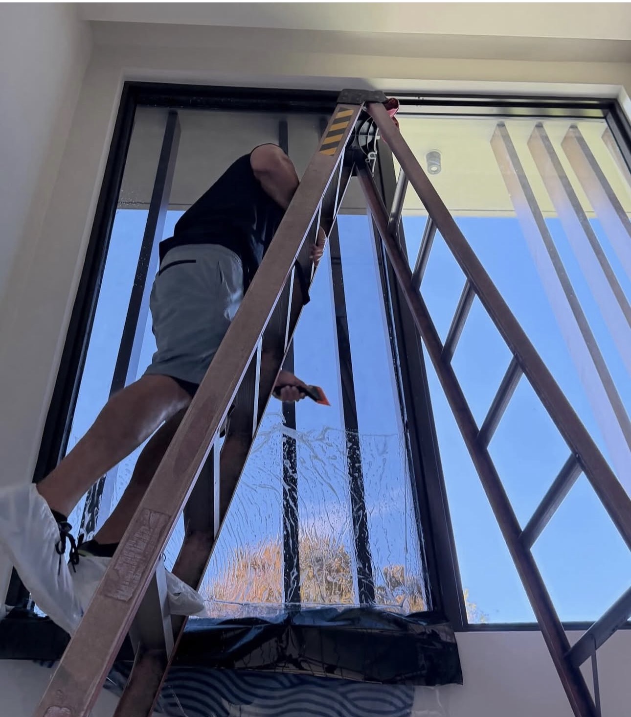 Greenhouse Tinting installation
