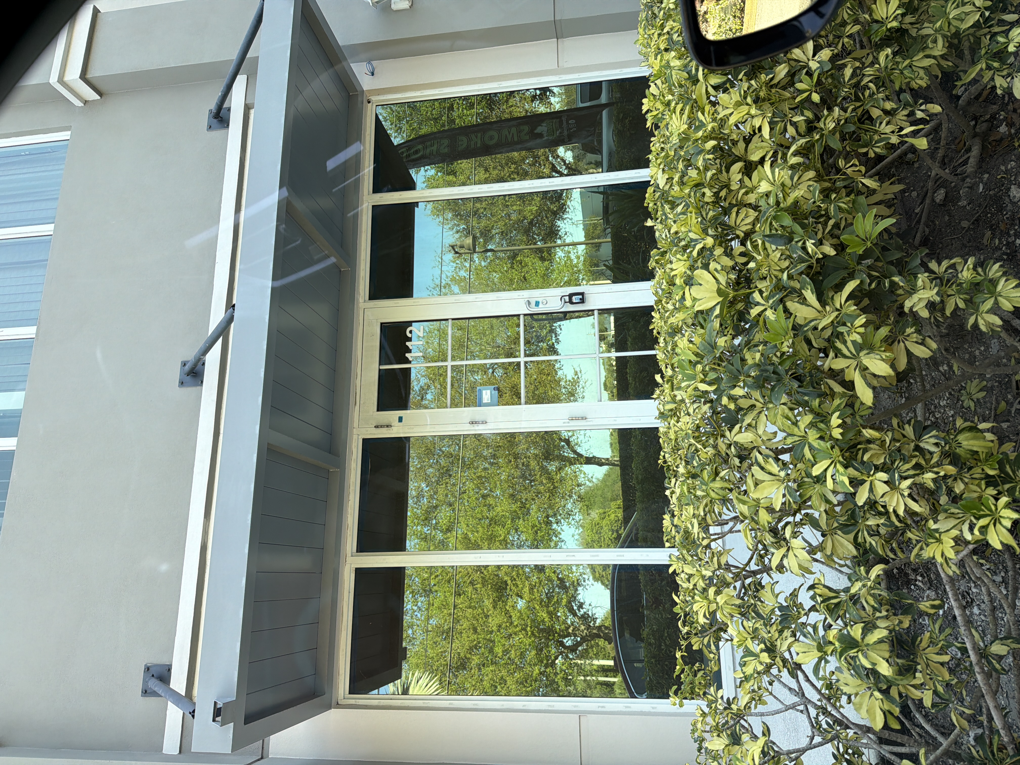 Commercial storefront reflective tint Miami